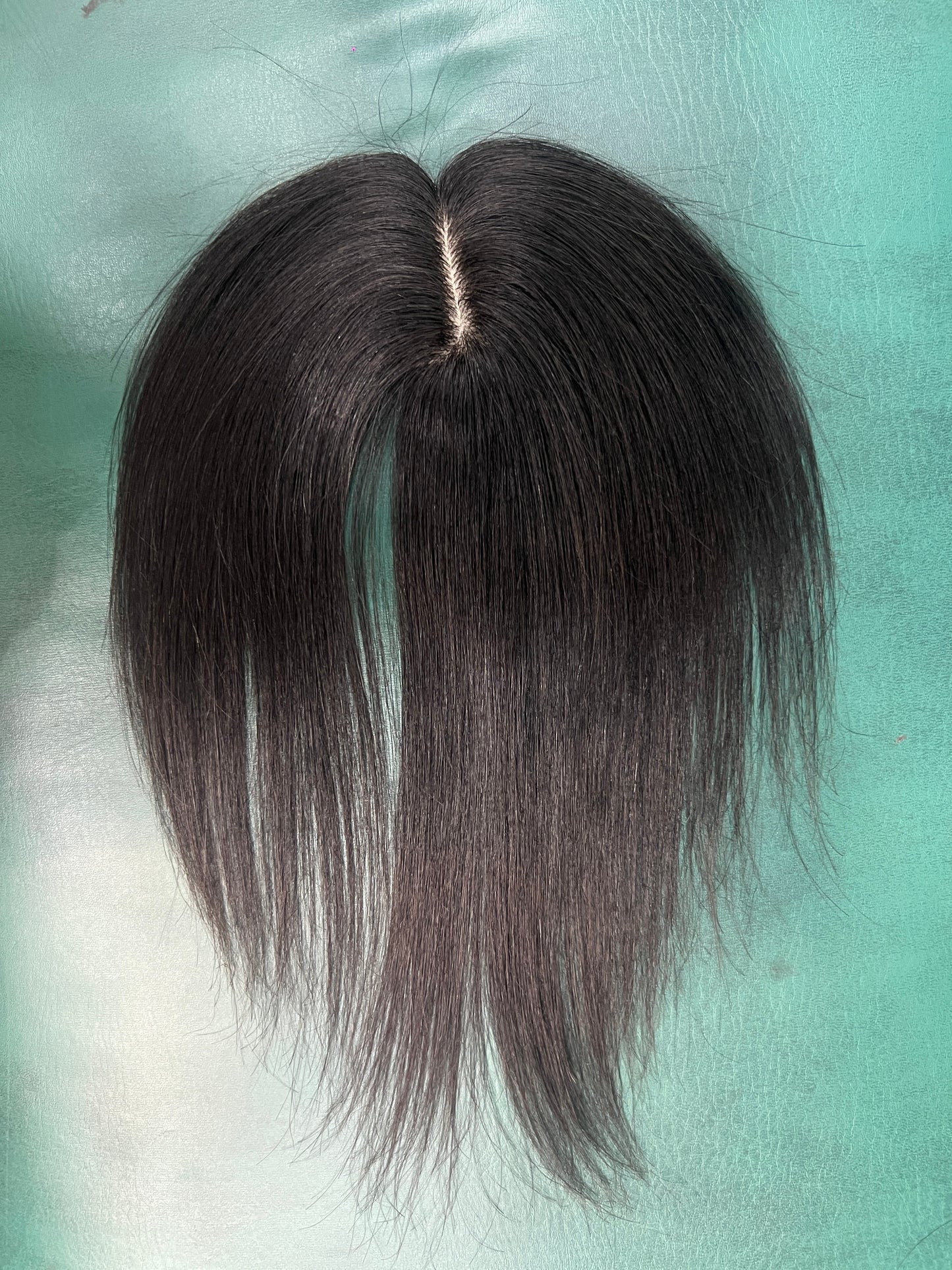 Human hair silk base 3x2 16inch toper