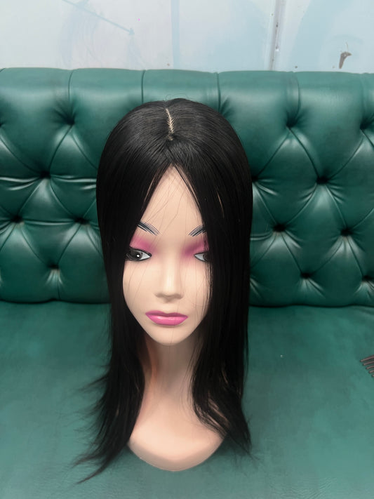 Bio base 5x3 22” Natural colour hair toper